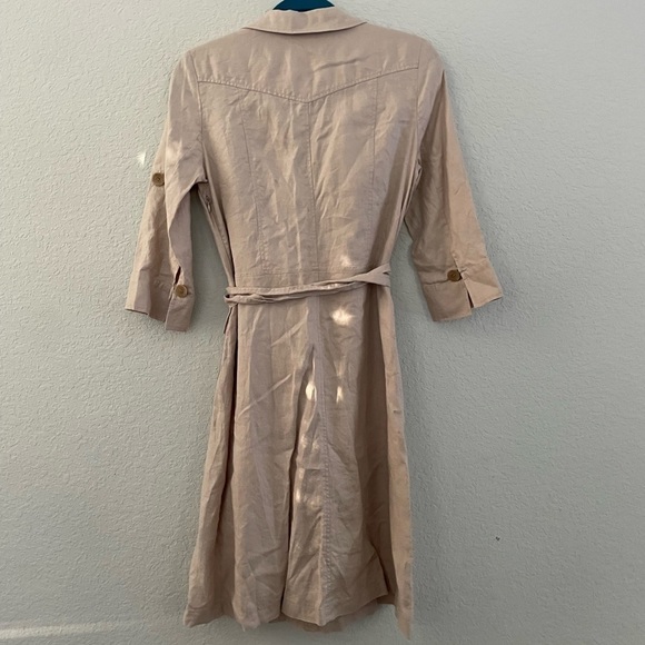 French Designer Linen Dress from Gerard Darel - Picture 8 of 12